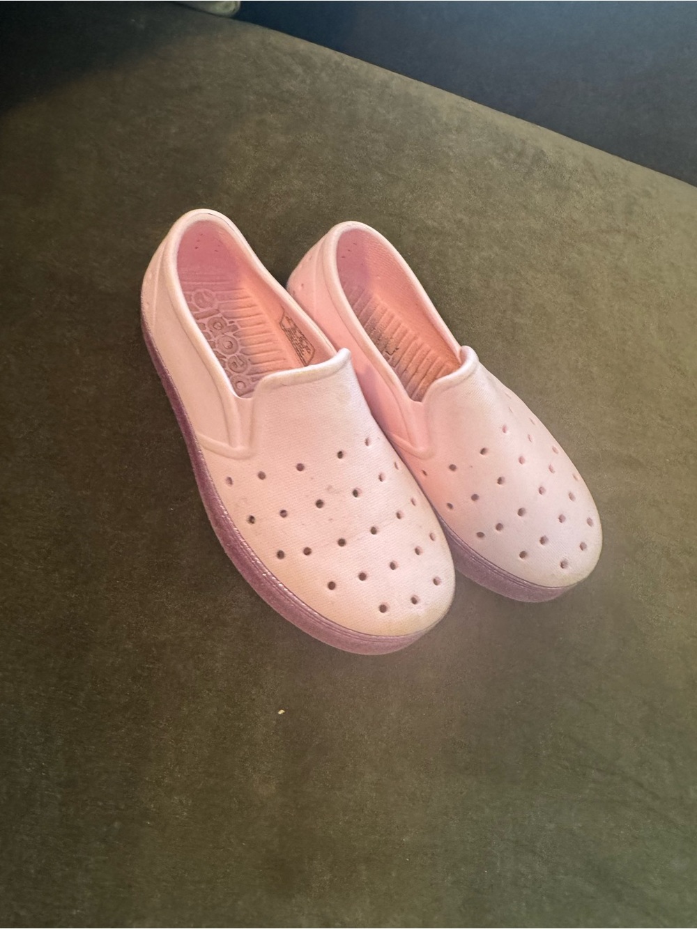 Kids Pink Slip-On Water Shoes